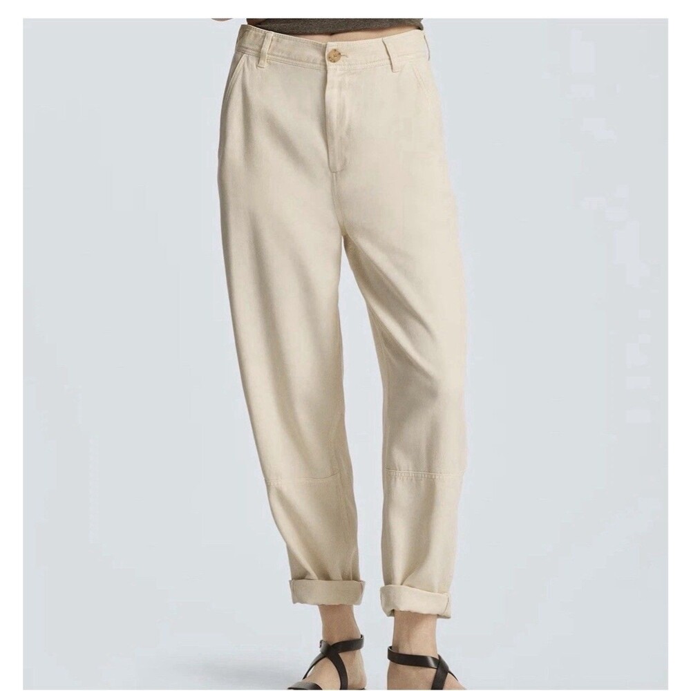 Everlane The Tencel Relaxed Chino Pants Size 4 Butter Soft